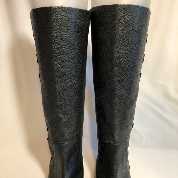 Nine West Graphite Leather Boots - Picture 5 of 10